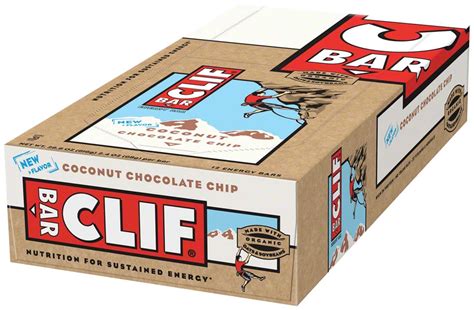 Clif Bar Original Coconut Chocolate Chip Box Of 12 Modern Bike
