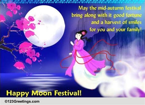 Similar festivals are celebrated as chuseok in korea and tsukimi in japan. Mid Autumn Festival Wishes... Free Chinese Moon Festival ...