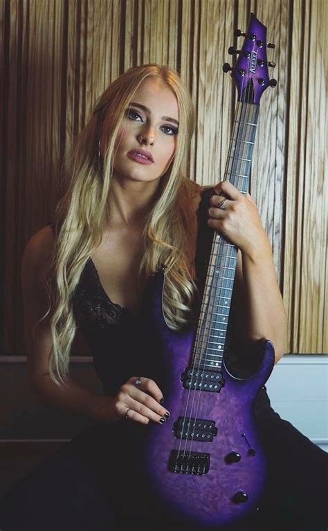 Sophie Lloyd Female Guitarist Heavy Metal Girl Guitar Girl