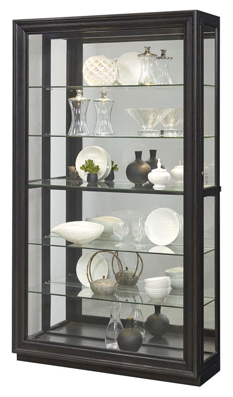 Solid Ash Corner Curio Cabinet Glass Curio Cabinets Home Decor