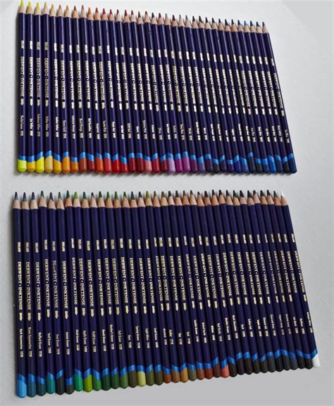 Derwent Inktense Watercolor Colored Pencils Set Of