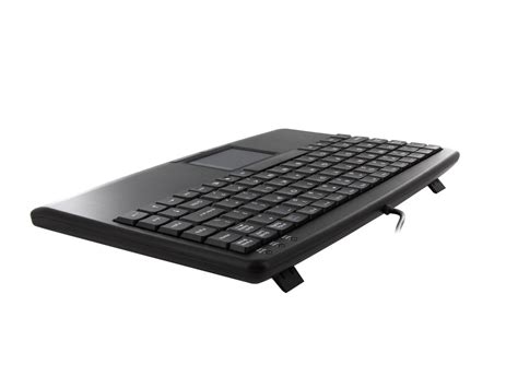 Adesso Akb 410ub Slimtouch Usb Mini Keyboard With Touchpad Black