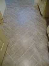 Photos of Floor Tile Herringbone Pattern