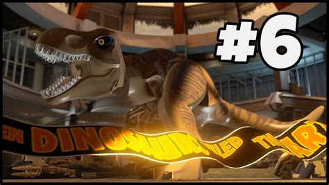 T Rex Vs Velociraptor Lego Jurassic World Part 6 Youtube