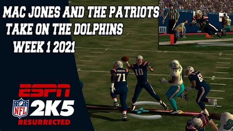 Nfl 2k22 Miami Dolphins Vs New England Patriots Regular Season