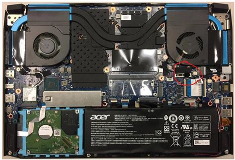 2019 Acer Predator Helios 300 Ph315 52 78vl Powers Up And Boot But