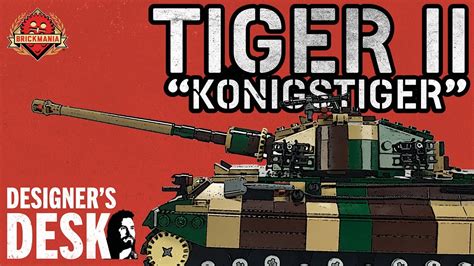 Tiger Ii Königstiger Wwii Heavy Tank Custom Military Lego At