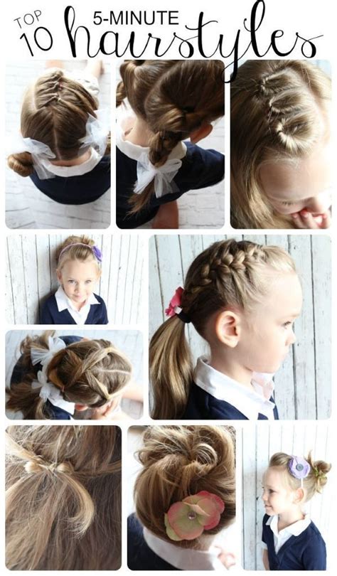 Hairstyle For Kid Girl Step By Step Easy Hairstyles Easy Hairstyles