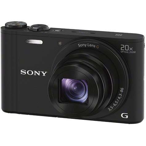 Sony Cyber Shot Dsc Wx350 Digital Camera Black Dscwx350b Bandh