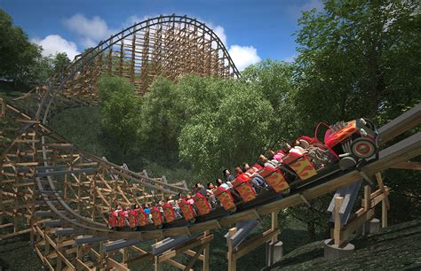 Lightning Rod Announced For Dollywood First Launching Wood Rmc In