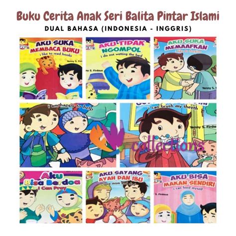Jual Buku Cerita Bergambar Anak Balita Bilingual Shopee Indonesia