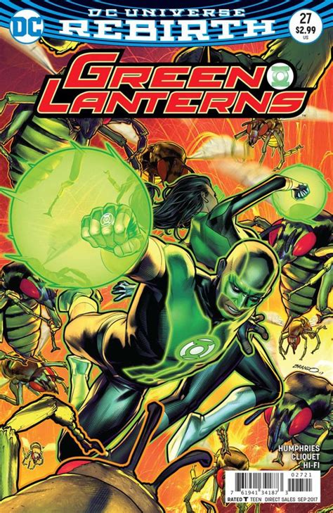 Green Lanterns 27 Out Of Time Part One Homeworld Issue Green