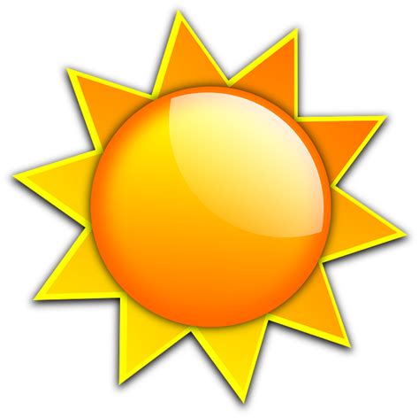 Sol Calor Clima Gráficos Vectoriales Gratis En Pixabay
