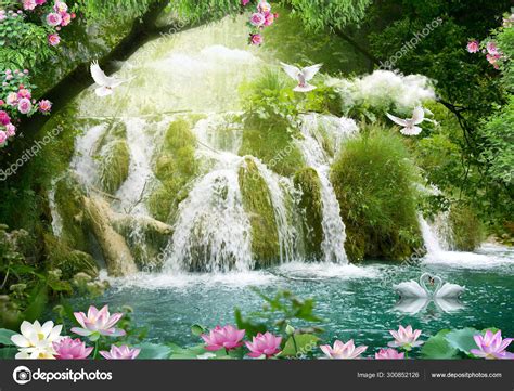Amazing Natural Wallpaper Background Stock Photo By ©zevahir 300852126