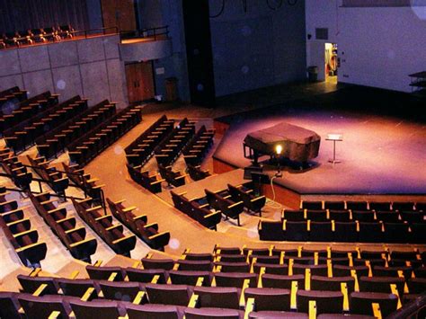 Umble Center At Goshen College With A Proscenium Thrust And Raked