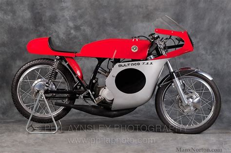 Bultaco Tss Rhs Studio Photograph