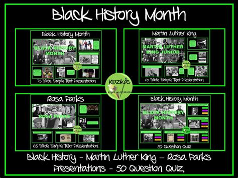 Black History Month Teaching Resources
