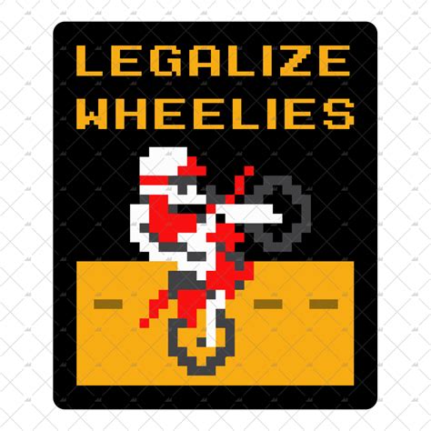 Legalize Wheelies Sticker M00nshot