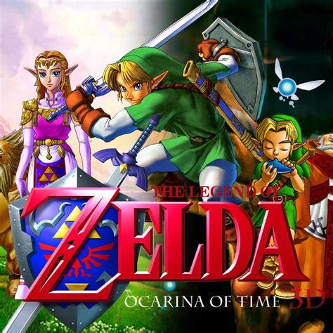 Legend Of Zelda Ocarina Of Time Nintendo 3ds The Legend Of Zelda