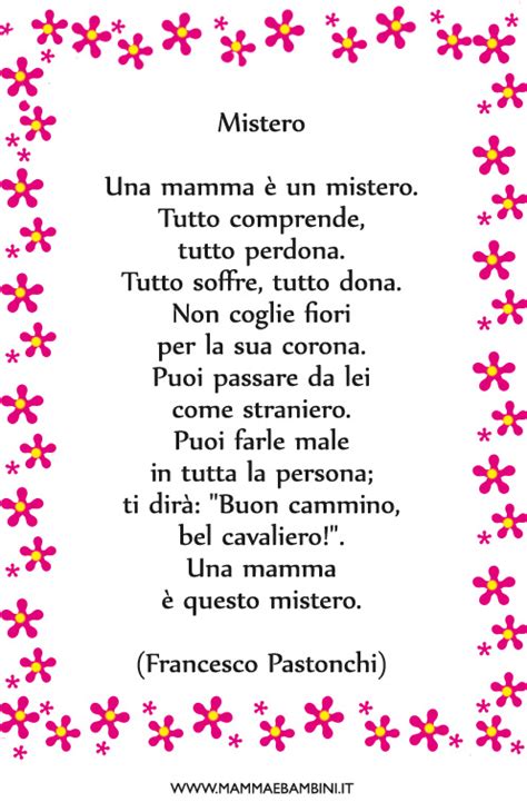 Poesie X La Mamma