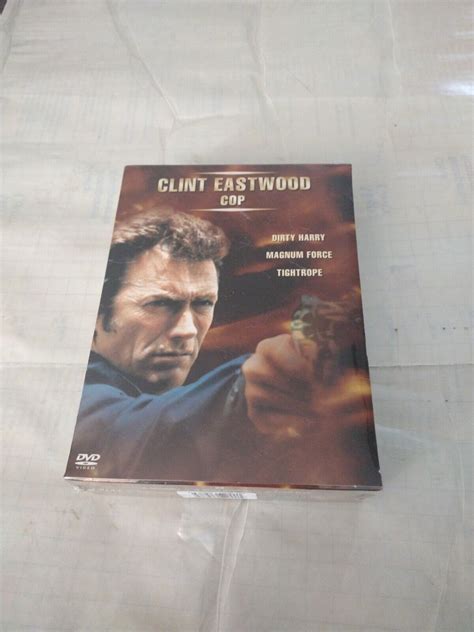 Clint Eastwood Cop Collection Dvd Set Dirty Harry Magnum Force