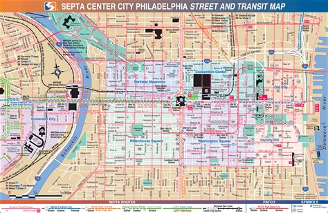 Philadelphia Subway Map Travelsfinderscom