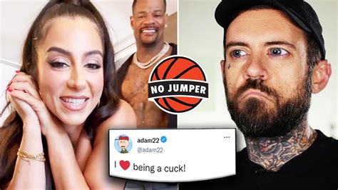 adam22 reacts to bbc slamming his wife lena the plug youtube