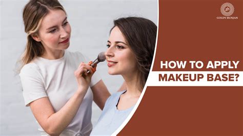 How To Apply Makeup Base Easy Steps Goldy Hunjan Makeup Studio