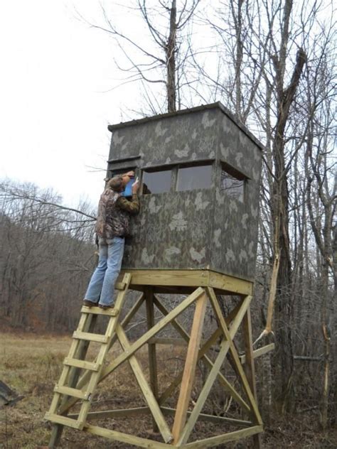 36 Best Deer Box Stands Images On Pinterest Deer Hunting Blinds