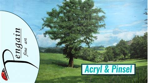 Baum mit acryl bunt gestalten. Baum mit Landschaft malen in Acryl auf MDF -Kurztutorial ...
