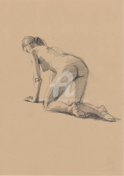 Nude Erotic Girl Рисунок Samira Yanushkova Artmajeur