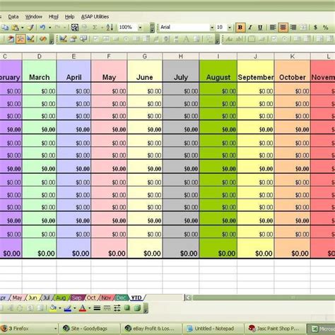 Example Of Excel Expense Spreadsheet Within Samples Of Excel