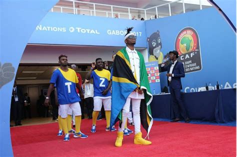 Davido Akon Diamond Platnumz Thrill Fans With Performance At Afcon