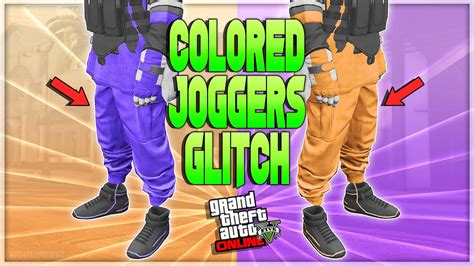 Gta 5 Joggers Glitch How To Get Orange And Purple Colored Joggers Gta 5