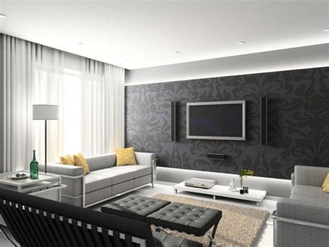 20 Wonderful Black And White Contemporary Living Room Designs Living