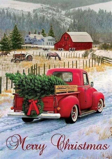 Pin By Sandy Darnell On Christmas Stuff Christmas Red Truck