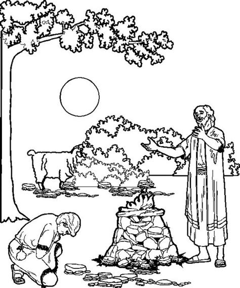 Abraham offers isaac (coloring page) coloring pages are a great way to end a sunday school lesson. The best free Isaac coloring page images. Download from ...