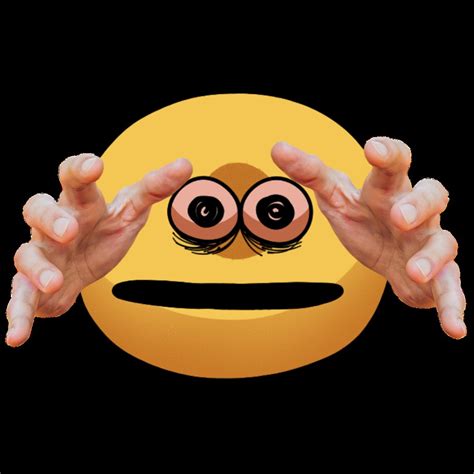 Создать мем cursed emoji meme с рукой cursed emoji hand мем мем смайл с рукой Картинки