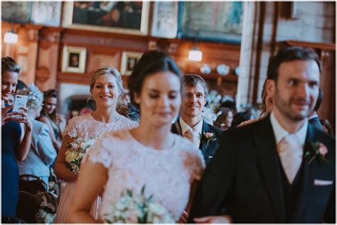 There is bride sophie's stunning diane wedding dress by raimon bundo for a start. A Bamburgh Castle Wedding | Gillian + Alexandre Wedding Photography | Ellingham Hall Wedding ...
