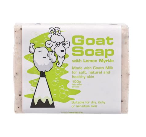Goat Soap Australia Goat Soap With Lemon Myrtle 100g Natonic