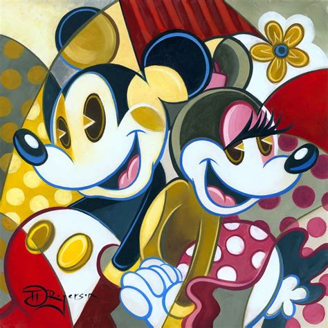 Cubist Couple By Tim Rogerson In 2020 Disney Fine Art Disney