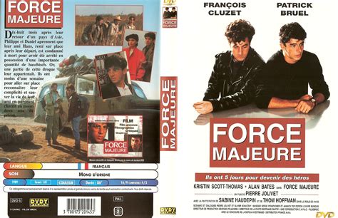 Force majeure and cas fortuit are distinct notions in french law. Jaquette DVD de Force majeure - Cinéma Passion