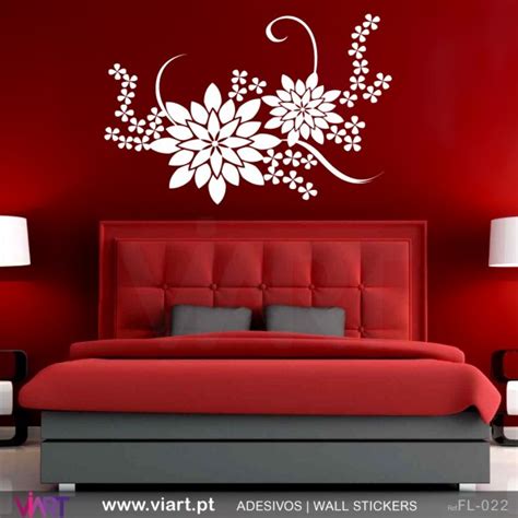 Floral Beautiful Wall Stickers Vinyl Decoration Viart