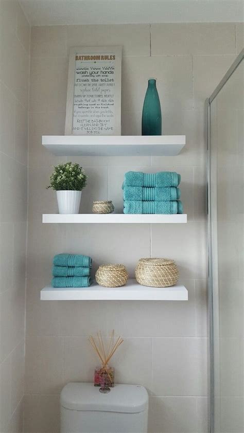 Organize your bathroom with bathroom shelves. Bathroom shelving ideas - over toilet | Bathroom in 2019 ...