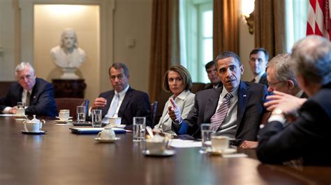 President Obama Meets With Congressional Leaders On The Bp Spill And