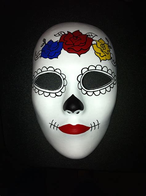 Sugar Skull Mask Halloween Makeup Skull Mask Halloween Makeup