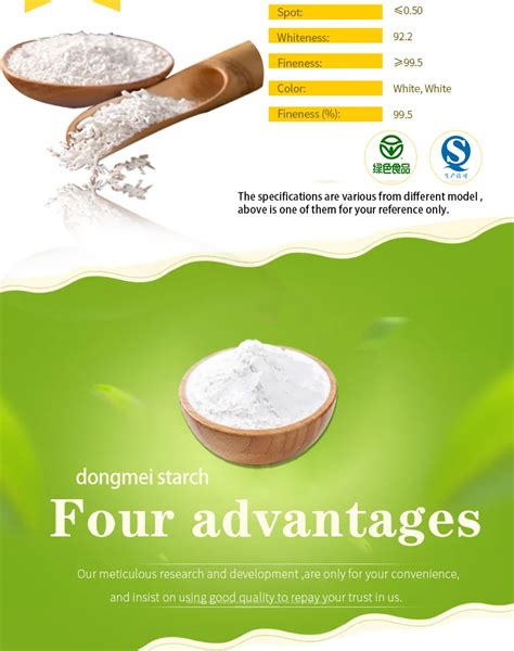 Modified Starch Food Grade Made Of Waxy Cornstarch For Food With E1442