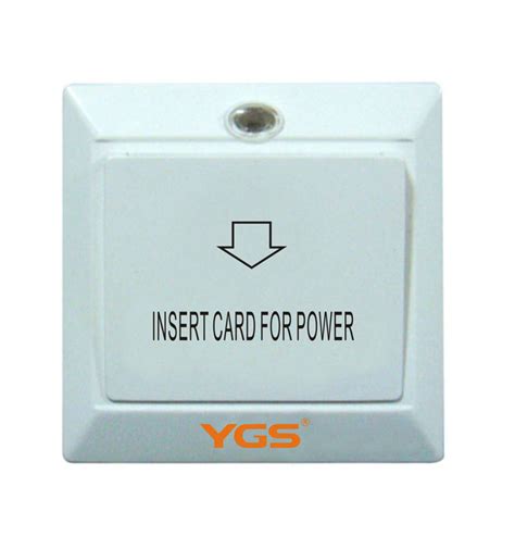 Ygs Smart Hotel Room Energy Saving Electrical Insert Rfid Key Card