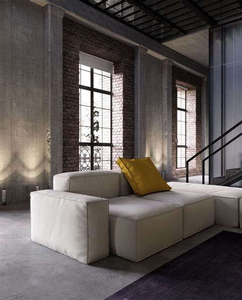 An Industrial Inspired Apartment With Sophisticated Style