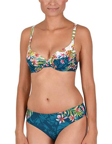 Comprar Bikini Naturana con Estampado Floral Fácil Secado